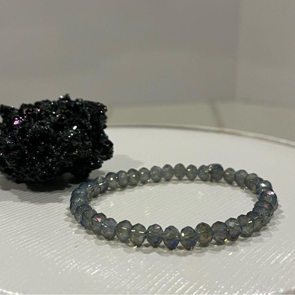 Tocara Light Blue Bracelet Stainless Steel 7”